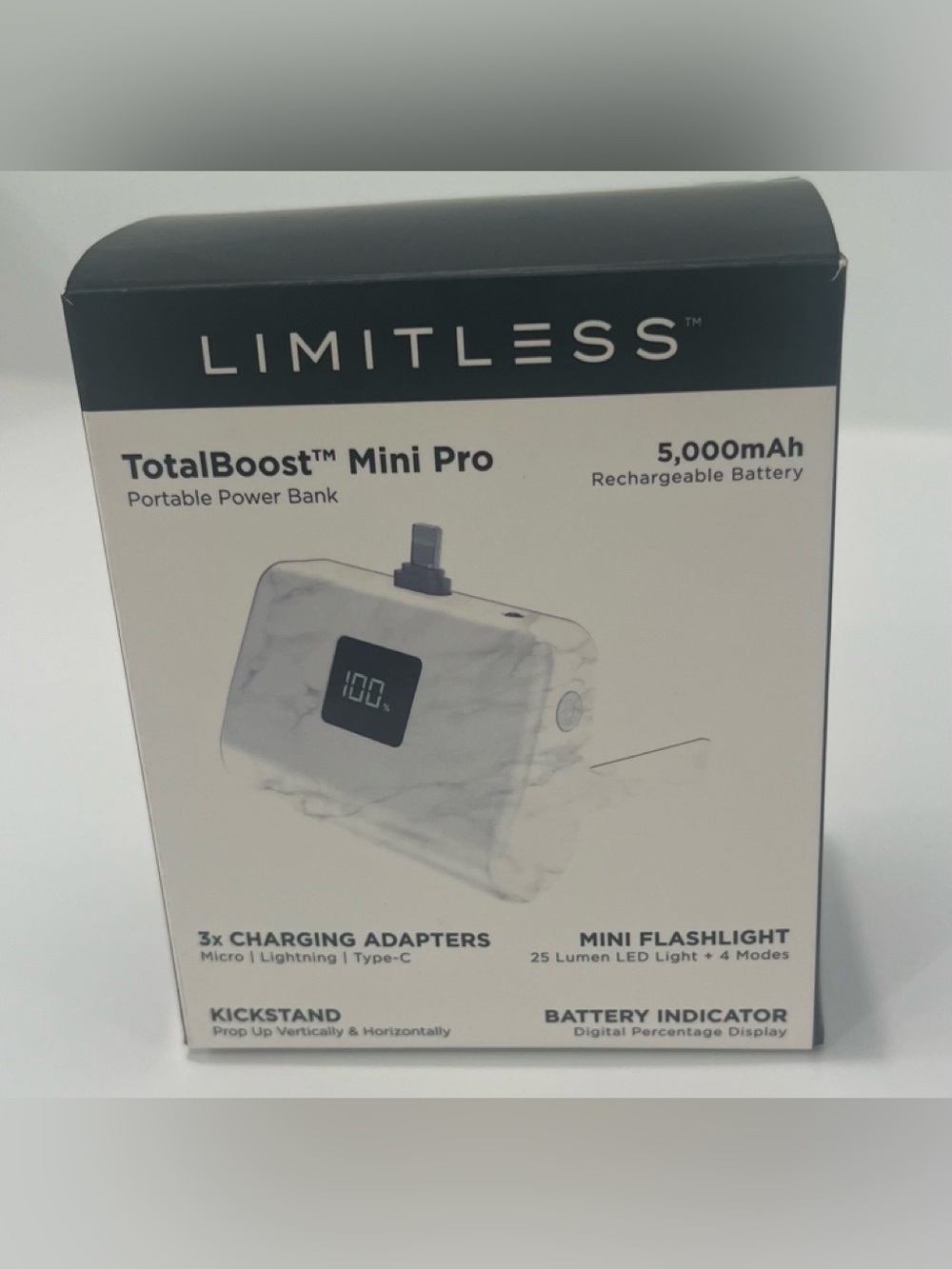 LIMITLESS TotalBoost Mini Pro Portable Power Bank - Picture 10 of 12